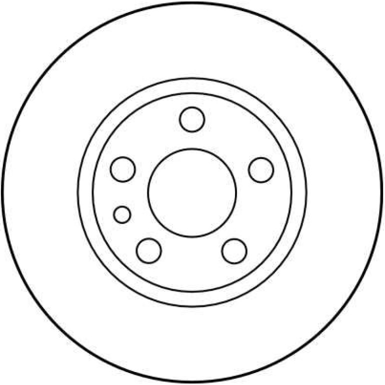 Bremsscheibe Fiat P. Scudo 1.6/1.9-2.0 Jtd 96-06 DF2754 Bremsscheibe Fiat P. Scudo 1.6/1.9-2.0 Jtd 96-06 DF2754