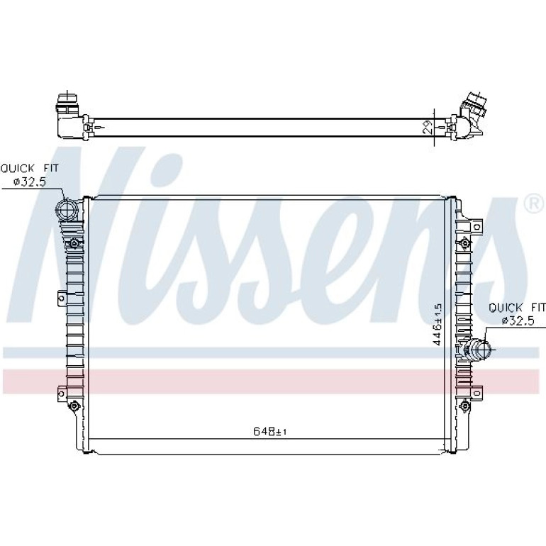Wasserkühler PKW 65336 Wasserkühler PKW 65336