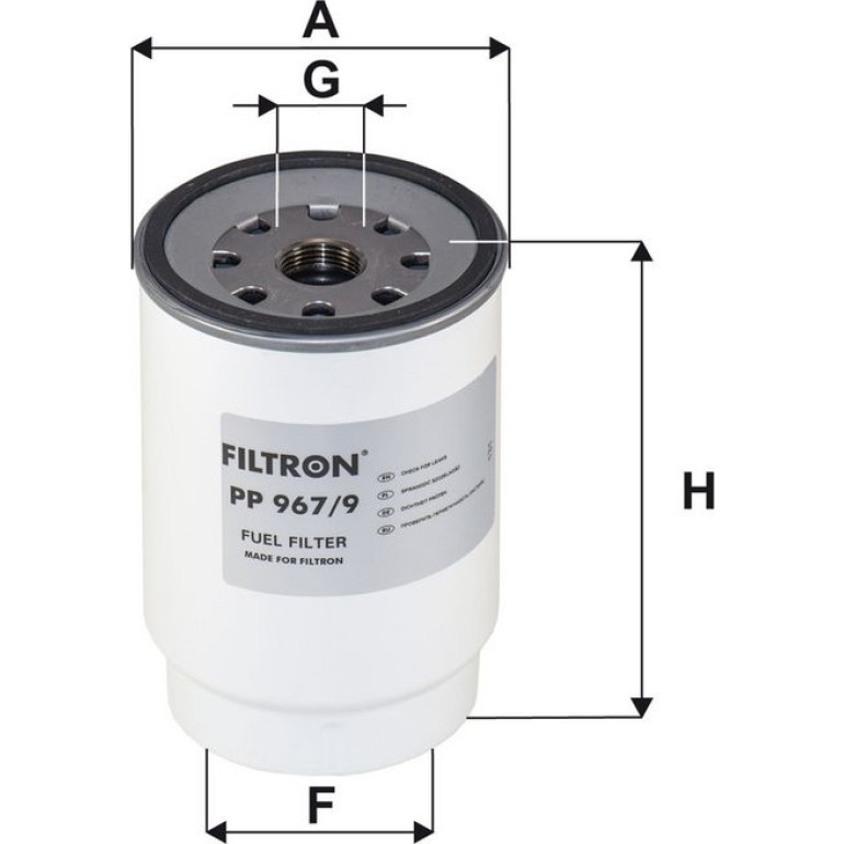 FILTRON Kraftstofffilter PP 967/9 FILTRON Kraftstofffilter PP 967/9