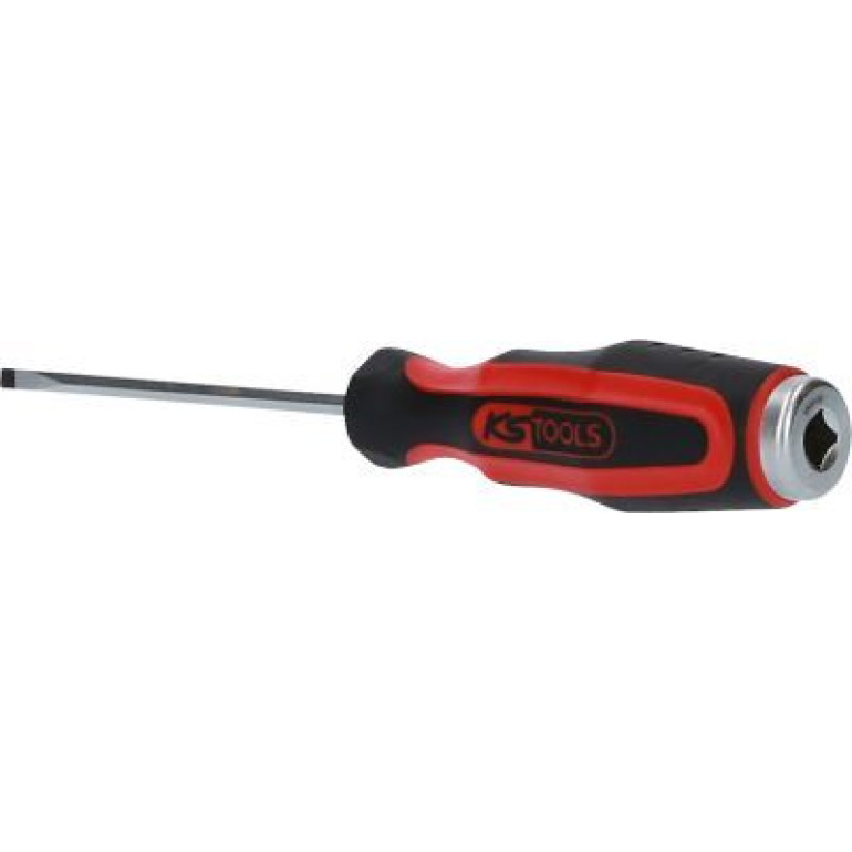 KS TOOLS Schraubendreher mit Schlagkappe ERGOTORQUE® max für Schlitzschrauben 151.1123 KS TOOLS Schraubendreher mit Schlagkappe ERGOTORQUE® max für Schlitzschrauben 151.1123