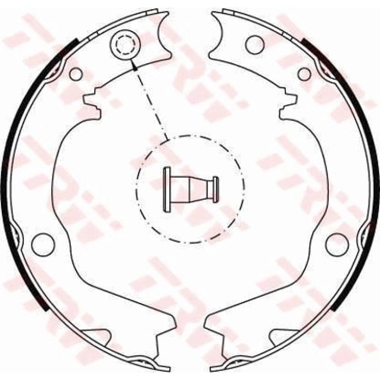 84 461 020 Bremsbacken GS8479 84 461 020 Bremsbacken GS8479