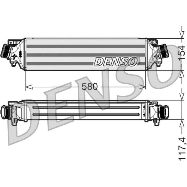 DENSO Druckluftkühler DIT01002 DENSO Druckluftkühler DIT01002