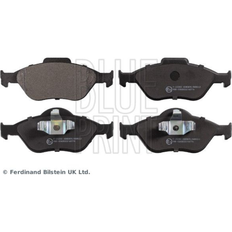 Bremsbelagsatz Ford P. Fiesta/Fusion 1.4-1.6 Tdci 01-12 ADM54281 Bremsbelagsatz Ford P. Fiesta/Fusion 1.4-1.6 Tdci 01-12 ADM54281