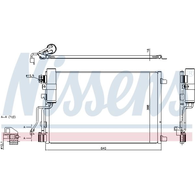 Kondensator PKW 940417 Kondensator PKW 940417