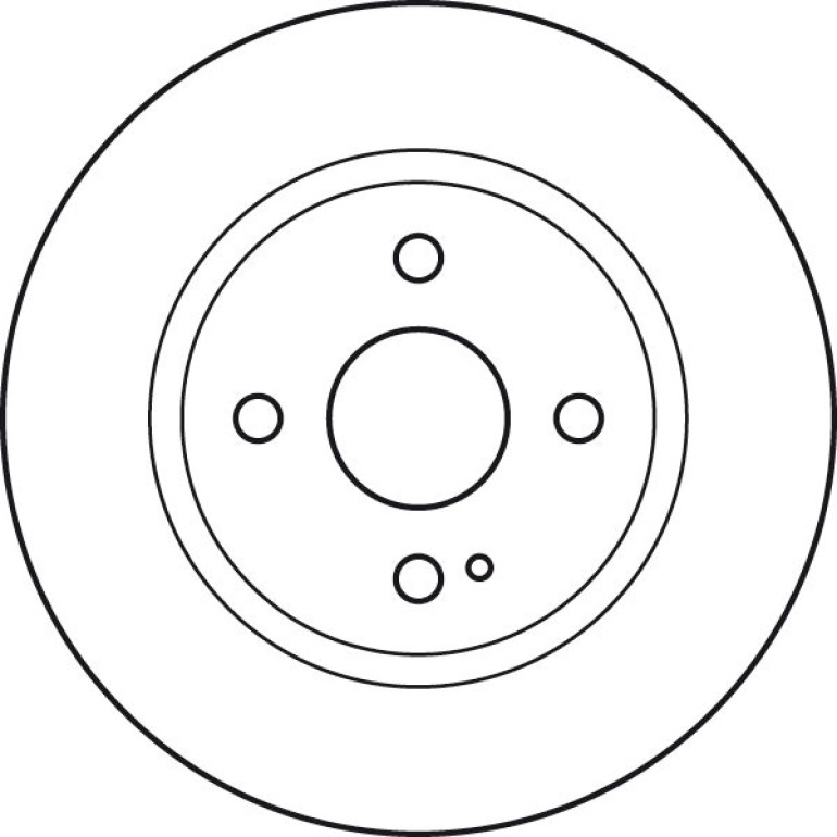 Bremsscheibe Mazda S. 2 07 DF4966