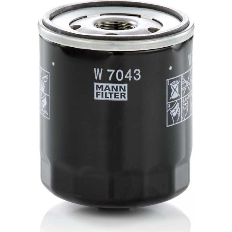 Mann & Hummel Ölfilter PKW W 7043 Mann & Hummel Ölfilter PKW W 7043