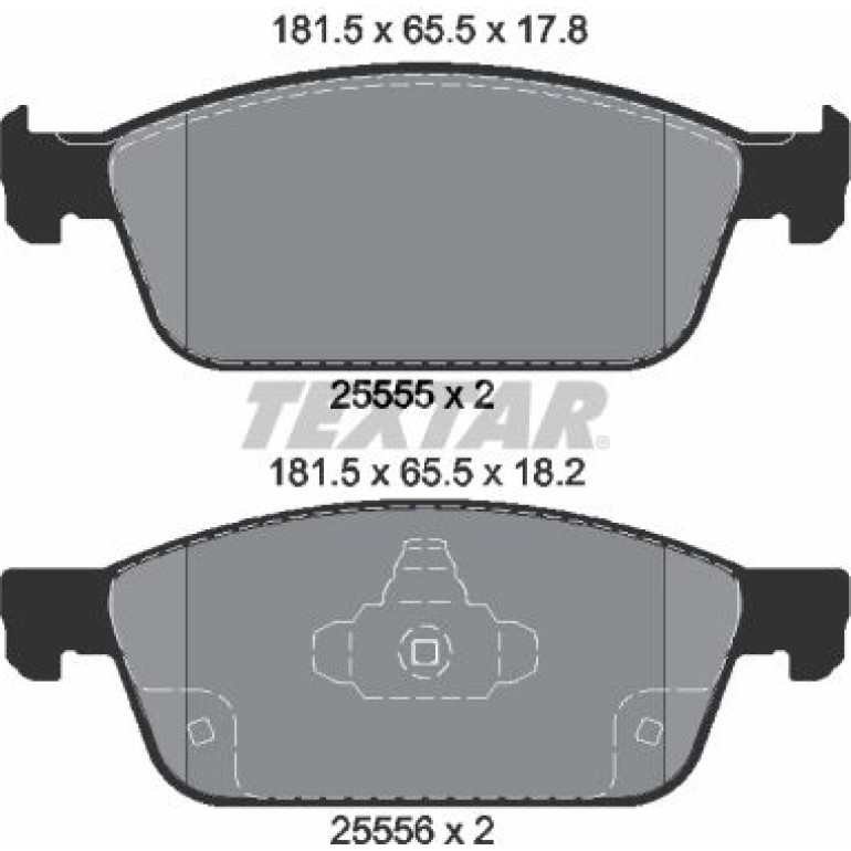 Bremsbelagsatz Ford P. Focus/Kuga/Tourneo/Transit 13 2555501 Bremsbelagsatz Ford P. Focus/Kuga/Tourneo/Transit 13 2555501