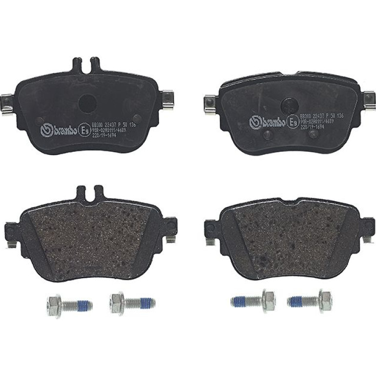 BREMBO Bremsklötze HA P 50 136 BREMBO Bremsklötze HA P 50 136
