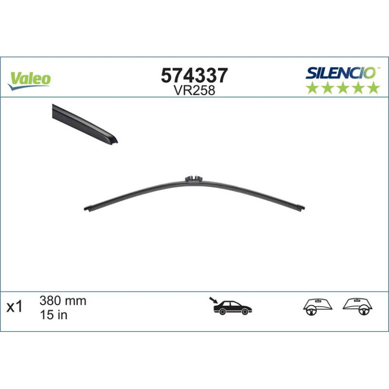 VM258 VALEO Silencio X.TRM HECK 574337 VM258 VALEO Silencio X.TRM HECK 574337