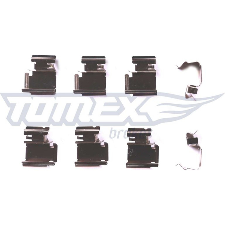 TOMEX brakes Zubehörsatz, Scheibenbremsbelag TX 43-01 TOMEX brakes Zubehörsatz, Scheibenbremsbelag TX 43-01