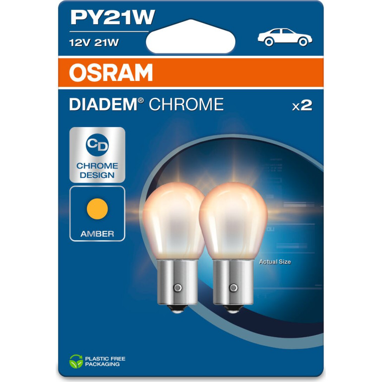 Seitentitel: PY21W 12V 21W BAU15s Diadem Chrome NextGen 2 St Seitentitel: PY21W 12V 21W BAU15s Diadem Chrome NextGen 2 St