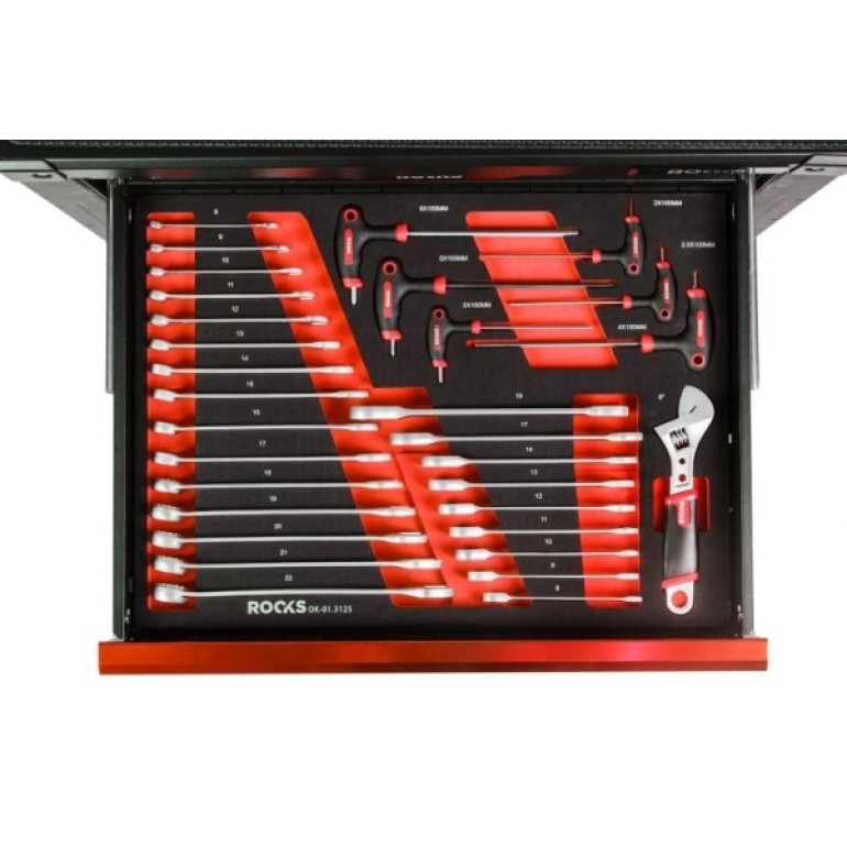 ROOKS Schraubenschlüssel-Set 6-22 mm – Vielseitig und präzise ROOKS Schraubenschlüssel-Set 6-22 mm – Vielseitig und präzise