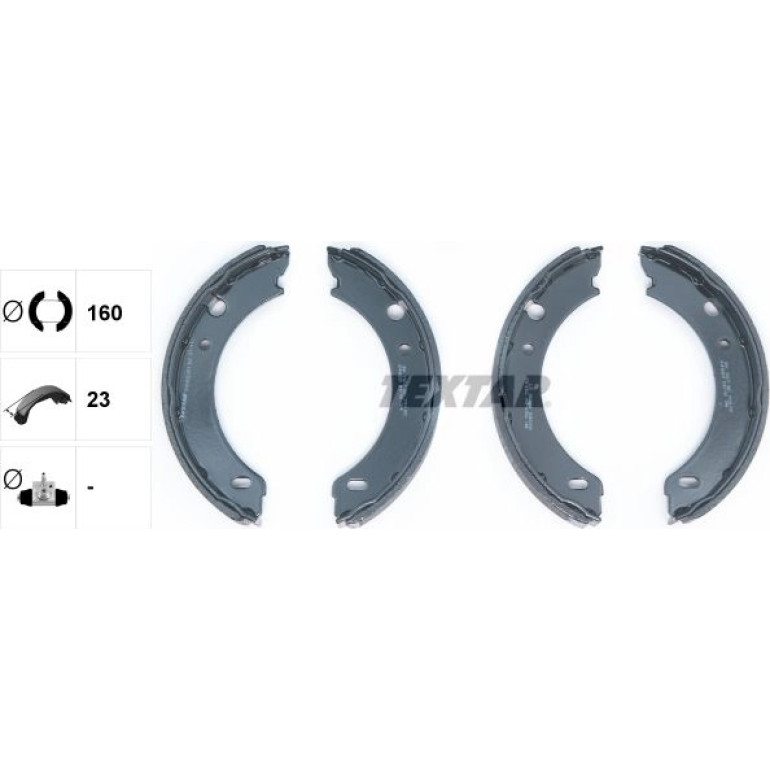 Bremsbacken Volvo 940/960/S90/V90 2.0-2.9 90-98 91048301 Bremsbacken Volvo 940/960/S90/V90 2.0-2.9 90-98 91048301