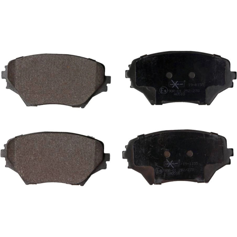 Bremsbelagsatz Toyota P. Rav4 00 19-1155 Bremsbelagsatz Toyota P. Rav4 00 19-1155