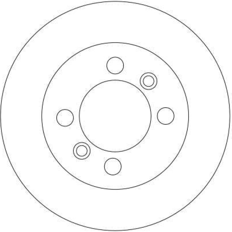 52 482 025 Bremsscheibe HA DF4365 52 482 025 Bremsscheibe HA DF4365