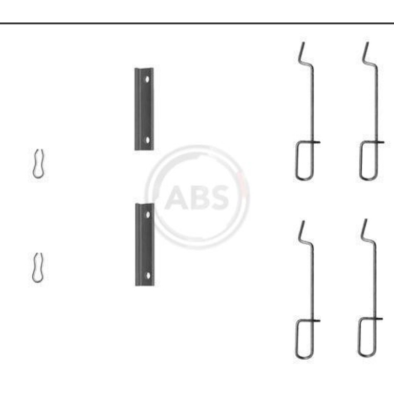 A.B.S. Zubehör, Bremsbeläge 1125Q A.B.S. Zubehör, Bremsbeläge 1125Q