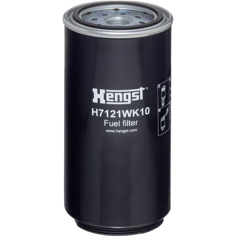 HENGST FILTER Kraftstofffilter H7121WK10 HENGST FILTER Kraftstofffilter H7121WK10