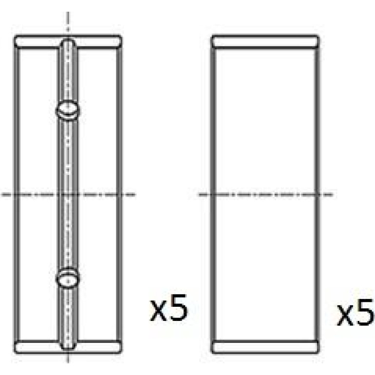 FAI AutoParts Kurbelwellenlager BM1045-STD FAI AutoParts Kurbelwellenlager BM1045-STD