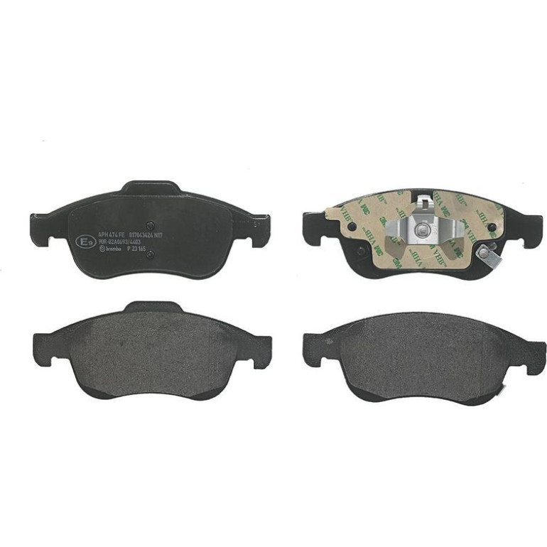 BREMBO Bremsklötze VA P 23 165 BREMBO Bremsklötze VA P 23 165