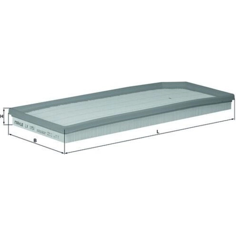 MAHLE Luftfilter LX 1751