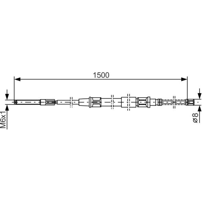 Handbremsseil 1987477168 Handbremsseil 1987477168