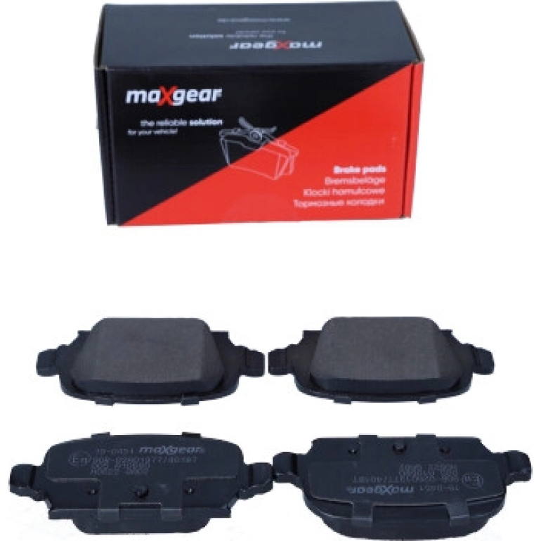 Bremsbelagsatz Opel T. Corsa C 19-0451 Bremsbelagsatz Opel T. Corsa C 19-0451