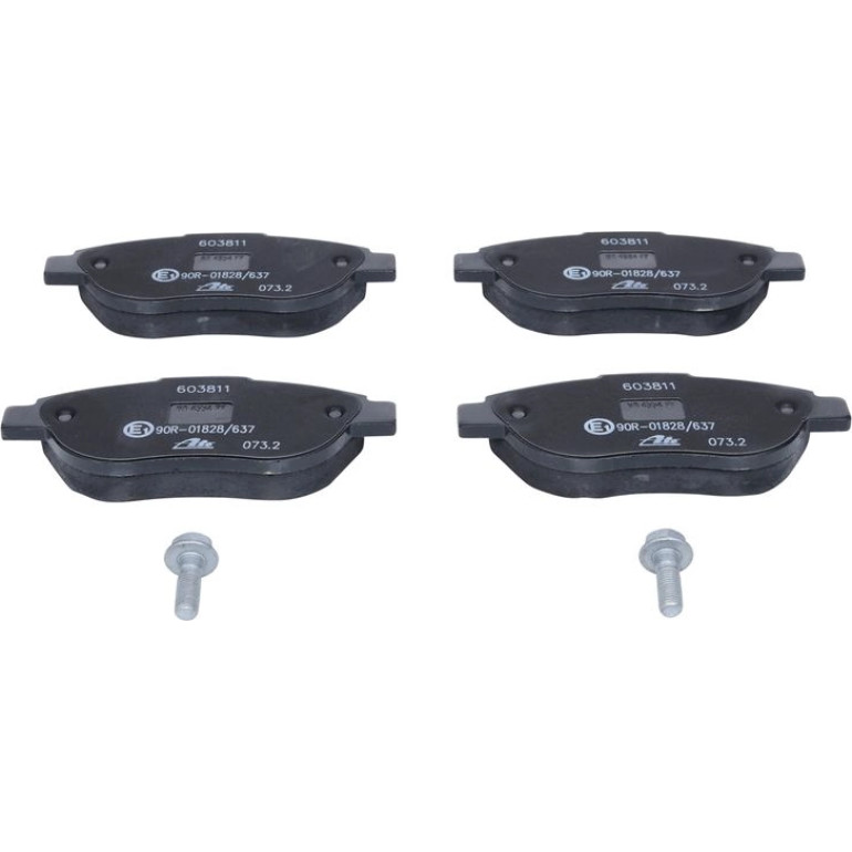ATE Bremsbelagsatz Citroen Vorderachse Berlingo/C3/Xsara 00 13.0460-3811.2 ATE Bremsbelagsatz Citroen Vorderachse Berlingo/C3/Xsara 00 13.0460-3811.2