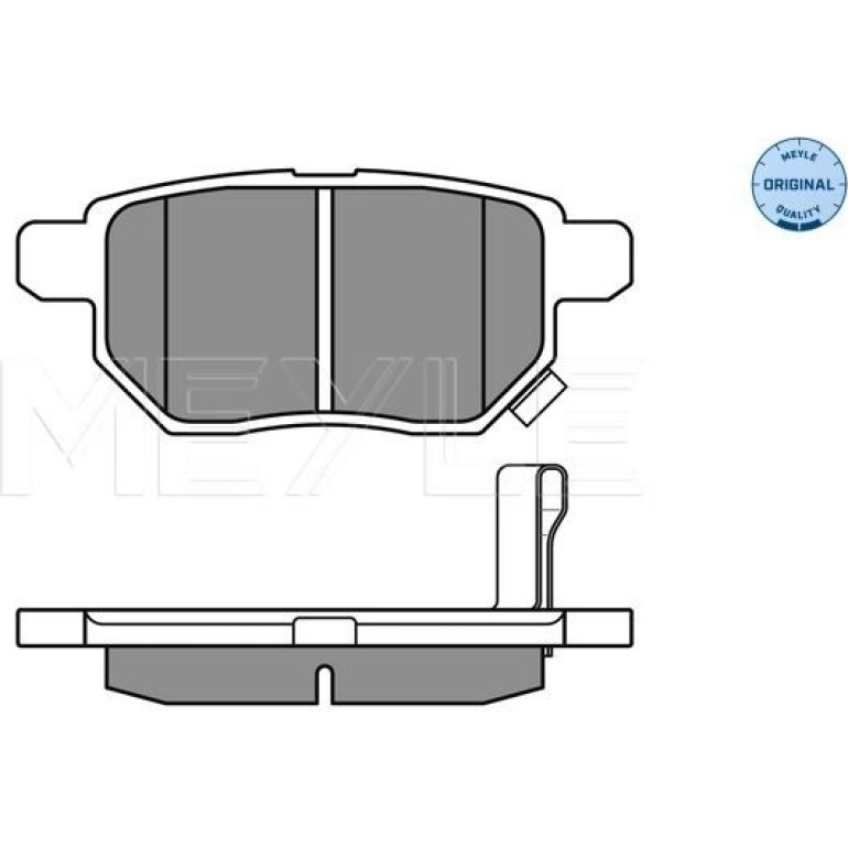 Bremsbelagsatz Toyota T. Yaris 06-/Auris 07-Japan/Prius 025 246 1015/W Bremsbelagsatz Toyota T. Yaris 06-/Auris 07-Japan/Prius 025 246 1015/W