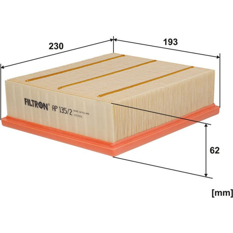 FILTRON Luftfilter AP 135/2 FILTRON Luftfilter AP 135/2
