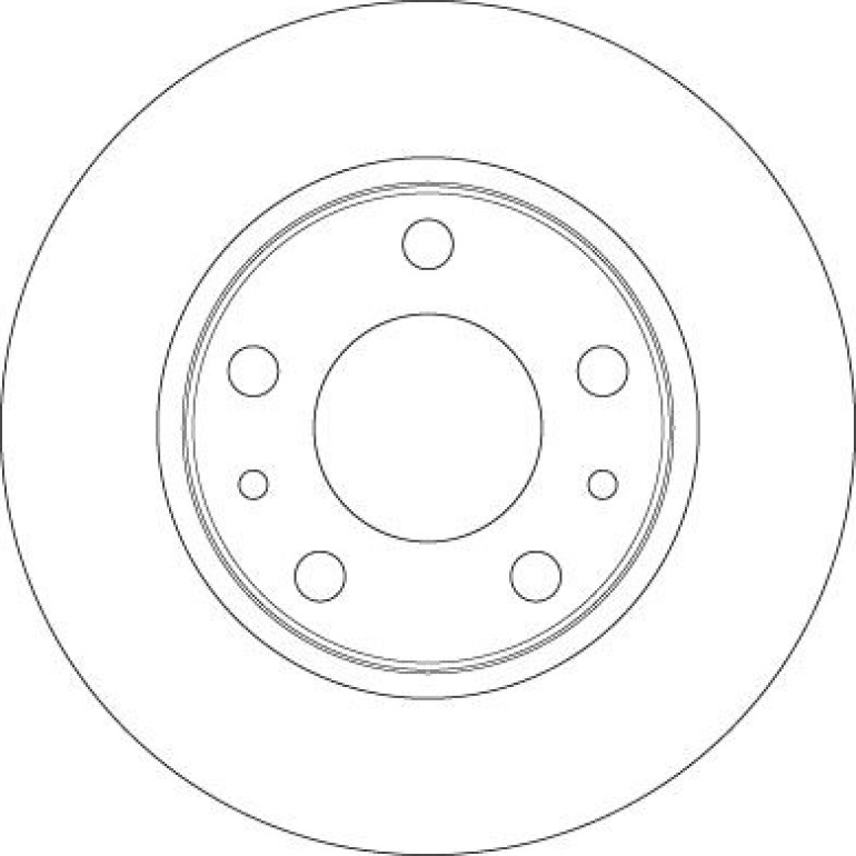 40 481 065 Bremsscheibe VA DF6412 40 481 065 Bremsscheibe VA DF6412