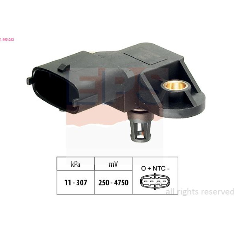 Luftdrucksensor, Saugrohrdruck 1.993.082 Luftdrucksensor, Saugrohrdruck 1.993.082