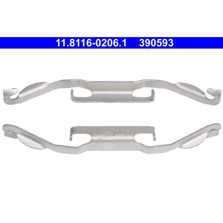 Feder, Bremssattel 11.8116-0206.1 Feder, Bremssattel 11.8116-0206.1