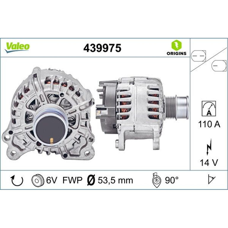 VALEO Generator 439975 VALEO Generator 439975