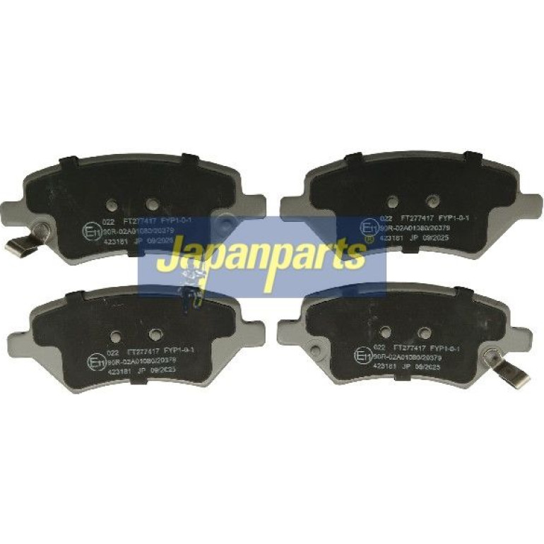 Japanparts Bremsbeläge PA-022AF Japanparts Bremsbeläge PA-022AF