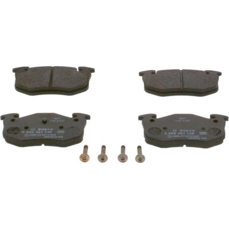 Bosch Bremsbelagsatz 0 986 461 149 Bosch Bremsbelagsatz 0 986 461 149
