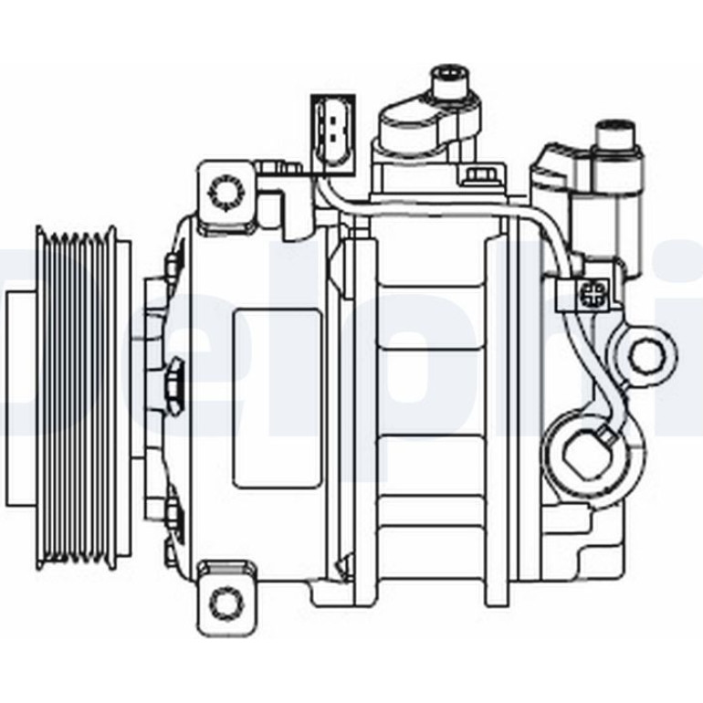 DELPHI Kompressor CS20546 DELPHI Kompressor CS20546