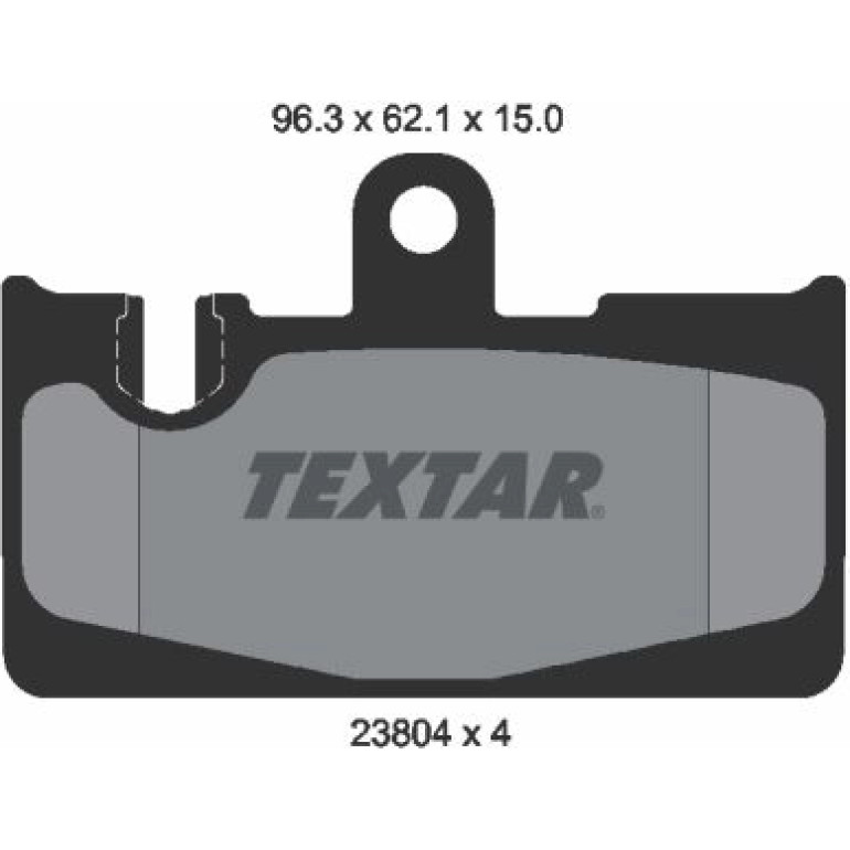 Bremsbelagsatz Toyota T. Lexus 2380401 Bremsbelagsatz Toyota T. Lexus 2380401