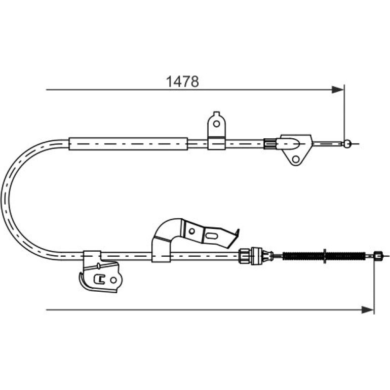 Handbremsseil re 1987477951 Handbremsseil re 1987477951