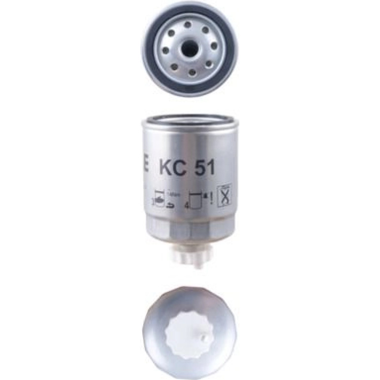 MAHLE Kraftstofffilter KC 51 MAHLE Kraftstofffilter KC 51