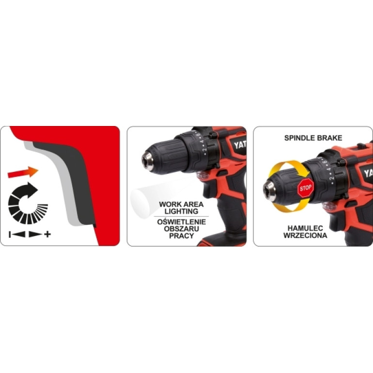 Akku-Schrauber Typ3 18V Max 42Nm 2000 1/Min Im Koffer Inkl. 1X2,0 Ah Li-Ion B÷rstenlos YT-82794 Akku-Schrauber Typ3 18V Max 42Nm 2000 1/Min Im Koffer Inkl. 1X2,0 Ah Li-Ion B÷rstenlos YT-82794