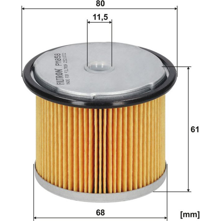 FILTRON Kraftstofffilter PM 858 FILTRON Kraftstofffilter PM 858
