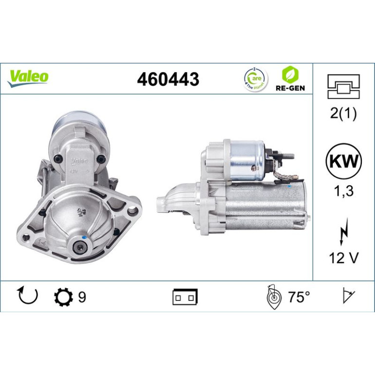 VALEO Anlasser 460443 VALEO Anlasser 460443