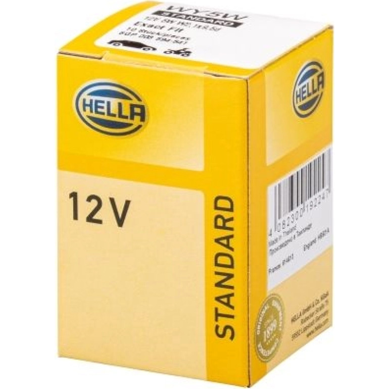 HELLA Glühlampe, Blinkleuchte 8GP 003 594-541 HELLA Glühlampe, Blinkleuchte 8GP 003 594-541