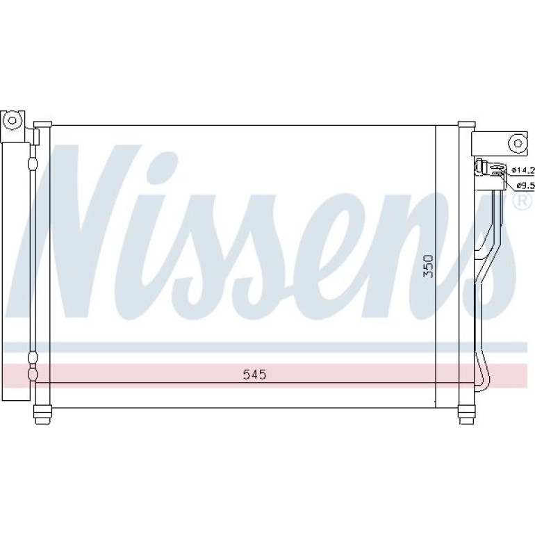 Kondensator PKW 94895 Kondensator PKW 94895