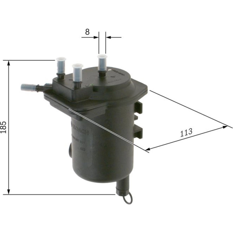 Kraftstofffilter 0 450 907 011 Kraftstofffilter 0 450 907 011