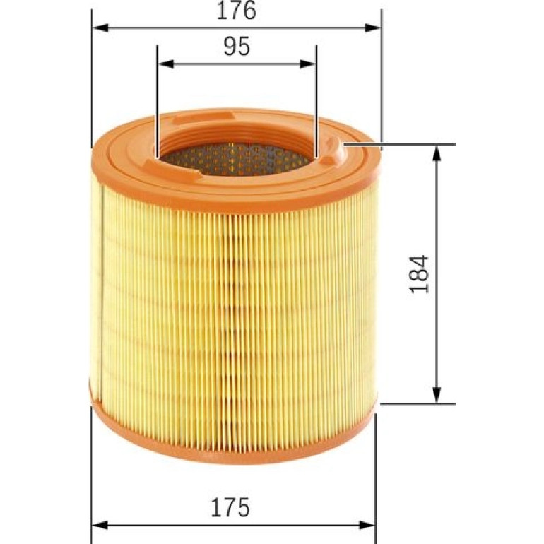 Luftfilter F 026 400 183 Luftfilter F 026 400 183