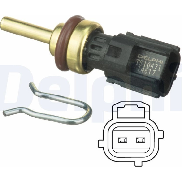 Sensor, Kühlmitteltemperatur TS10471 Sensor, Kühlmitteltemperatur TS10471