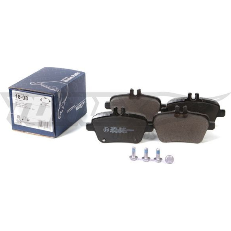 TOMEX brakes Bremsbelagsatz, Scheibenbremse TX 18-08 TOMEX brakes Bremsbelagsatz, Scheibenbremse TX 18-08