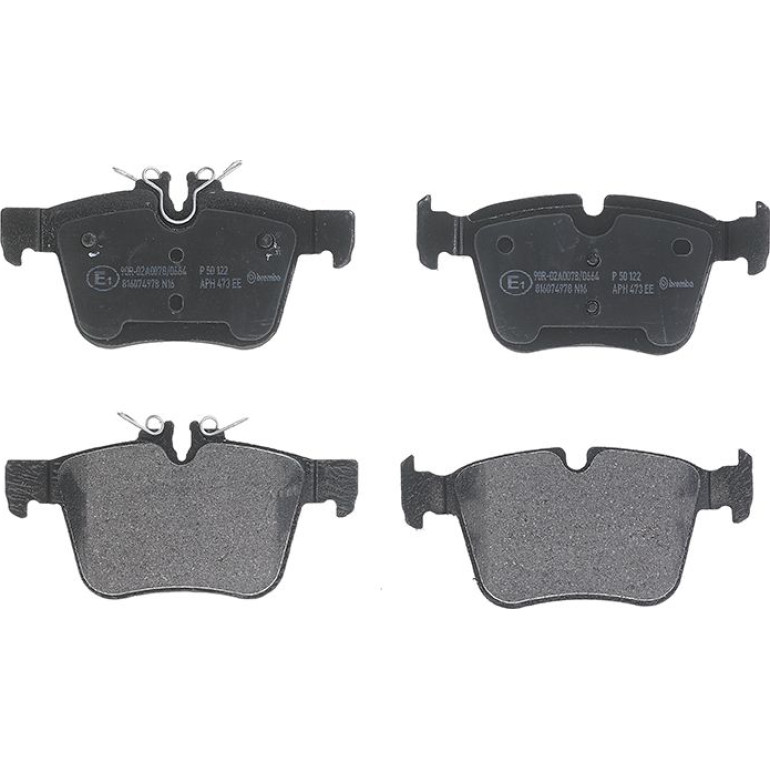 BREMBO Bremsklötze HA P 50 122 BREMBO Bremsklötze HA P 50 122