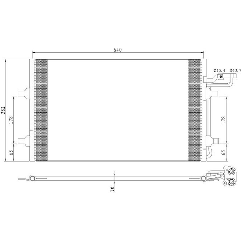 JPN Kondensator, Klimaanlage 60C9149-JPN JPN Kondensator, Klimaanlage 60C9149-JPN